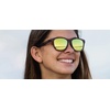 image:imageTifosi Swank Sport Sunglasses  Tangle Free  Ideal For Cycling Golf Hiking Pickleball Running and Great Lifestyle LookWoodgrainSmoke Lens Yellow Mirror