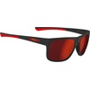 image:imageTifosi Swick Sport Sunglasses  Ideal For Cycling Golf Hiking Pickleball Running Tennis and Great Lifestyle LookSatin BlackcrimsonSmoke Red
