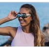 image:imageTifosi Track Sport Men amp Women Sunglasses  Ideal For Baseball Golf Pickleball Running and Tennis  Unisex GlassesWhiteBlack Smoke Bright Blue Lens