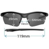 image:imageTifosi Vero Sport Sunglasses Unisex  Ideal For Baseball Cricket Cycling Golf Hiking Running Tennis amp PickleballIron Clear Lens