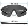 image:imageTifosi Vogel SL Sport Sunglasses Men amp Women  Ideal For Baseball Cycling Cricket Golf Hiking RunningBlackout  Smoke