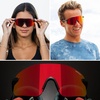 image:imageTifosi Vogel SL Sport Sunglasses Men amp Women  Ideal For Baseball Cycling Cricket Golf Hiking RunningMatte Black  Smoke Red