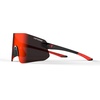 image:imageTifosi Vogel SL Sport Sunglasses Men amp Women  Ideal For Baseball Cycling Cricket Golf Hiking RunningMatte Black  Smoke Red
