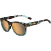 Blue Tortoise/Brown Lens