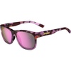 Pink Tortoise/Smoke Lens With Rose Mirror