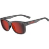 Satin Vapor/Smoke Lens With Red Mirror