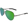 image:imageTifosi Shwae Tangle Free Aviator Sunglasses For Men amp Women  Ideal For Flying Golf Hiking and RunningGraphite Smoke Green Lens