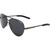 image:imageTifosi Shwae Tangle Free Aviator Sunglasses For Men amp Women  Ideal For Flying Golf Hiking and RunningGraphite Smoke Polarized Lens