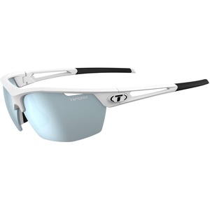 image:imageTifosi Optics Navar Sport Sunglasses  Ideal For Golf Pickleball Running amp Tennis Vented Lenses Prevent FoggingMatte White  Smoke Bright Blue Mirror