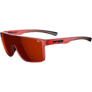 image:imageTifosi Sanctum Sunglasses Ideal For Cycling Golf Hiking Running Tennis amp Pickleball LifestyleCrystal Red Fade Smoke Red Mirror