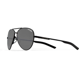 image:imageTifosi Shwae Tangle Free Aviator Sunglasses For Men amp Women  Ideal For Flying Golf Hiking and RunningSatin Black Smoke Lens