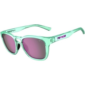 image:imageTifosi Smirk Womens Sunglasses amp Mens Glasses  Tangle Free Ideal For Running Beach Lifestyle Golf Hiking and PickleballAqua Shimmer  Rose Mirror