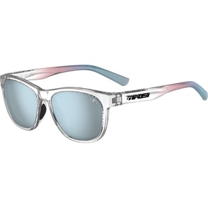 image:imageTifosi Swank Sport Sunglasses  Tangle Free  Ideal For Cycling Golf Hiking Pickleball Running and Great Lifestyle LookAvant ClearSmoke Bright Blue Mirror