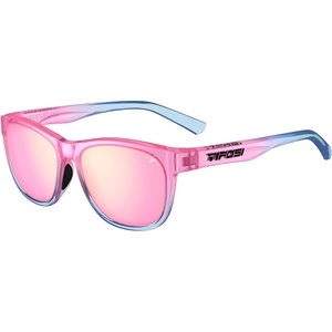 image:imageTifosi Swank Sport Sunglasses  Tangle Free  Ideal For Cycling Golf Hiking Pickleball Running and Great Lifestyle LookCotton Candy SwirlPink Mirror