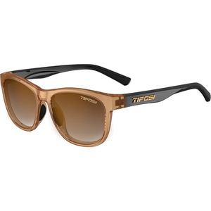 image:imageTifosi Swank Sport Sunglasses  Tangle Free  Ideal For Cycling Golf Hiking Pickleball Running and Great Lifestyle LookCrystal Brown OnyxBrown Gradient Lens