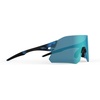 image:imageRail Sport Sunglasses  Ideal For Cycling Gravel MTB amp Road Baseball amp SoftballCrystal Blue Clarion BlueAc RedClear