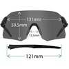 image:imageRail Sport Sunglasses  Ideal For Cycling Gravel MTB amp Road Baseball amp SoftballMatte Black Clarion Red Fototec