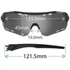 image:imageTifosi Alliant Sport Mens Sunglasses  Ideal For Cycling MTB and Baseball  Womens amp Unisex GlassesGunmetal Light Night Fototec