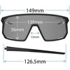 image:imageTifosi Moab Full Frame Cycling Sunglasses  Baseball PickleballMatte Gunmetal Light Night Fototec