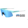 image:imageTifosi Moab Lite Half Frame Cycling Sunglasses  Running PickleballGlacier Blue Clarion Blue  Ac Red  Clear