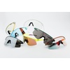 image:imageTifosi Moab Lite Half Frame Cycling Sunglasses  Running PickleballSatin Vapor Silver Mirror  Ac Red  Clear