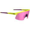 image:imageTifosi Moab Lite Half Frame Cycling Sunglasses  Running PickleballSpeed Yellow Clarion Sunset Pink  Ac Red  Clear