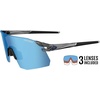 image:imageTifosi Moab XC Rimless Cycling Sunglasses  Running PickleballCrystal Smoke Clarion BlueAc RedClear