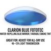 image:imageTifosi Moab XC Rimless Cycling Sunglasses  Running PickleballKinetic Blue Clarion Blue Fototec