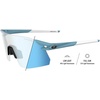 image:imageTifosi Moab XC Rimless Cycling Sunglasses  Running PickleballKinetic Blue Clarion Blue Fototec