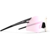 image:imageTifosi Moab XC Rimless Cycling Sunglasses  Running PickleballMatte Gunmetal Clarion Pink Fototec