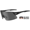 image:imageTifosi Optics Rail XC Sport Sunglasses  Ideal For Cycling Road amp Gravel Baseball Softball and RunningBlackout SmokeAc RedClear