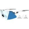 image:imageTifosi Optics Rail XC Sport Sunglasses  Ideal For Cycling Road amp Gravel Baseball Softball and RunningCrystal Clear Clarion Blue Fototec