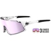 image:imageTifosi Optics Stash Sunglasses  Ideal For Cycling Gravel MTB amp Road Baseball Softball amp PickleballCrystal Clear Clarion PurpleAc RedClear