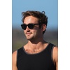 image:imageTifosi Optics Swank Sunglasses Bundle with Case and Eyewear StrapsBlackoutSmoke