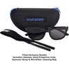 image:imageTifosi Optics Swank Sunglasses Bundle with Case and Eyewear StrapsBlackoutSmoke