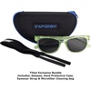 image:imageTifosi Optics Swank Sunglasses Bundle with Case and Eyewear StrapsBottle GreenSmoke