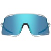 image:imageTifosi Rail Race Cycling Sunglasses Men amp Women Interchange Lens Options Ideal For Cycling Road Gravel MTB amp BaseballMatte White Clarion BlueClear