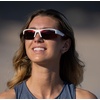 image:imageTifosi ShutOut MultiSport Sunglasses  Ideal For Baseball Golf and Great Lifestyle LookMatte White Smoke Red Lens