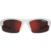 image:imageTifosi ShutOut MultiSport Sunglasses  Ideal For Baseball Golf and Great Lifestyle LookMatte White Smoke Red Lens