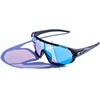 image:imageTifosi SledgeMatte Black Clarion Blue Fototec Lens