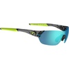 image:imageTifosi Slice Sport Sunglasses  Ideal For Cycling Hiking and RunningCrystal Smoke Clarion BlueAc RedClear