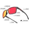 image:imageTifosi Sylo Lifestyle Sunglasses  Men amp Women Golf Running ShatterproofForest Vapor Smoke Yellow Mirror