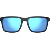 image:imageTifosi Sylo Lifestyle Sunglasses  Men amp Women Golf Running ShatterproofMatte Black Smoke Bright Blue Mirror