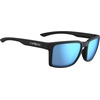 image:imageTifosi Sylo Lifestyle Sunglasses  Men amp Women Golf Running ShatterproofMatte Black Smoke Bright Blue Mirror