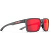 image:imageTifosi Sylo Lifestyle Sunglasses  Men amp Women Golf Running ShatterproofSatin Vapor Smoke Red Mirror