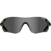 image:imageTifosi Tsali Sport Sunglasses  Ideal For Cycling Hiking RunningCrystal Neon Green SmokeAc RedClear