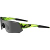 image:imageTifosi Tsali Sport Sunglasses  Ideal For Cycling Hiking RunningCrystal Neon Green SmokeAc RedClear