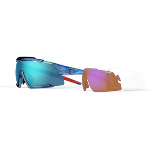 image:imageTifosi Aethon Sport Sunglasses  Ideal For Cycling Road Gravel Mountain Bike Hiking and RunningCrystal Blue Clarion Blue