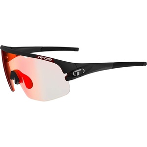 image:imageTifosi Optics Sledge Lite Sunglasses  Ideal For Cycling Road Gravel MTB Baseball amp SoftballMatte Black Clarion Red Fototec Lenses