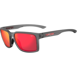 image:imageTifosi Sylo Lifestyle Sunglasses  Men amp Women Golf Running ShatterproofSatin Vapor Smoke Red Mirror